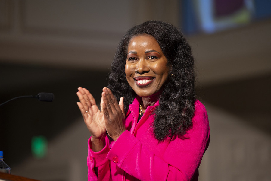 Former Emory journalism professor and the first Black woman journalist to win the Pulitzer Prize, Isabel Wilkerson captivated a crowd in Decatur with a message urging that we end hierarchies that make any of us 'less than.'